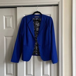 Cobalt blue blazer